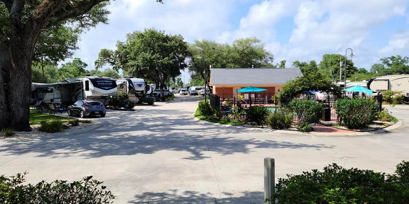 Camper submitted image from Majestic Oaks RV Resort