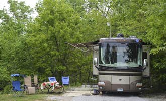 Camping near Agency Conservation Area: Basswood Country RV Resort, Platte City, Missouri