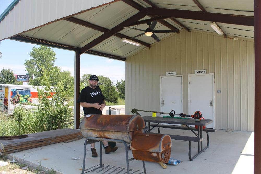 Camper-submitted photo at Crosstrails RV Park near Mannford, OK