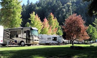 Camping near Seven Feathers Casino Resort Dry Camping: On The River Golf & RV Resort, Myrtle Creek, Oregon