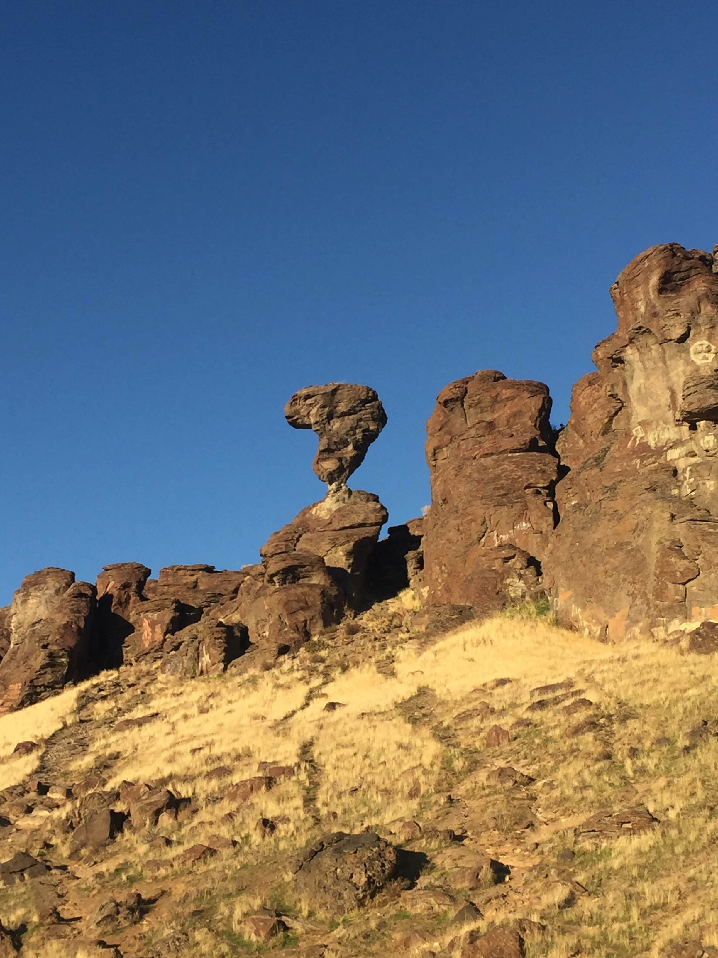 Camper-submitted photo at Balanced Rock County Park near Gooding, ID
