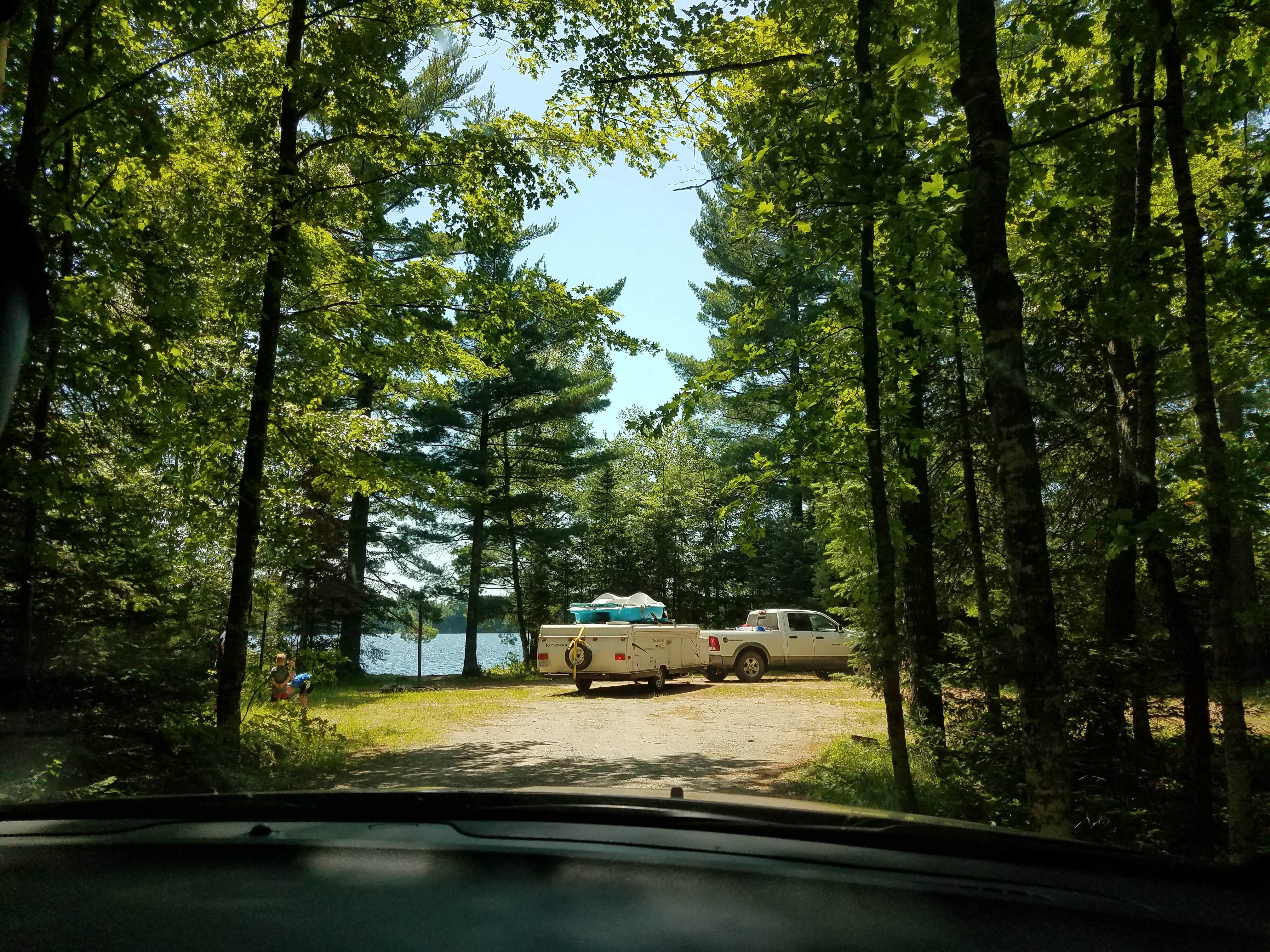 Camper-submitted photo at Ottawa National Forest - Marion Lake Campground near Trout Creek, MI