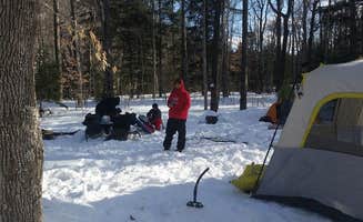 Daniel S.'s photo of tent camping at Fourth Iron Campground near Franconia, NH
