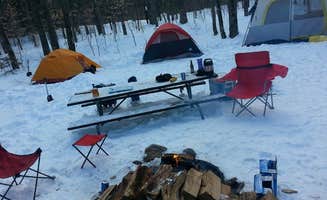 Daniel S.'s photo of tent camping at Fourth Iron Campground near Jackson, NH