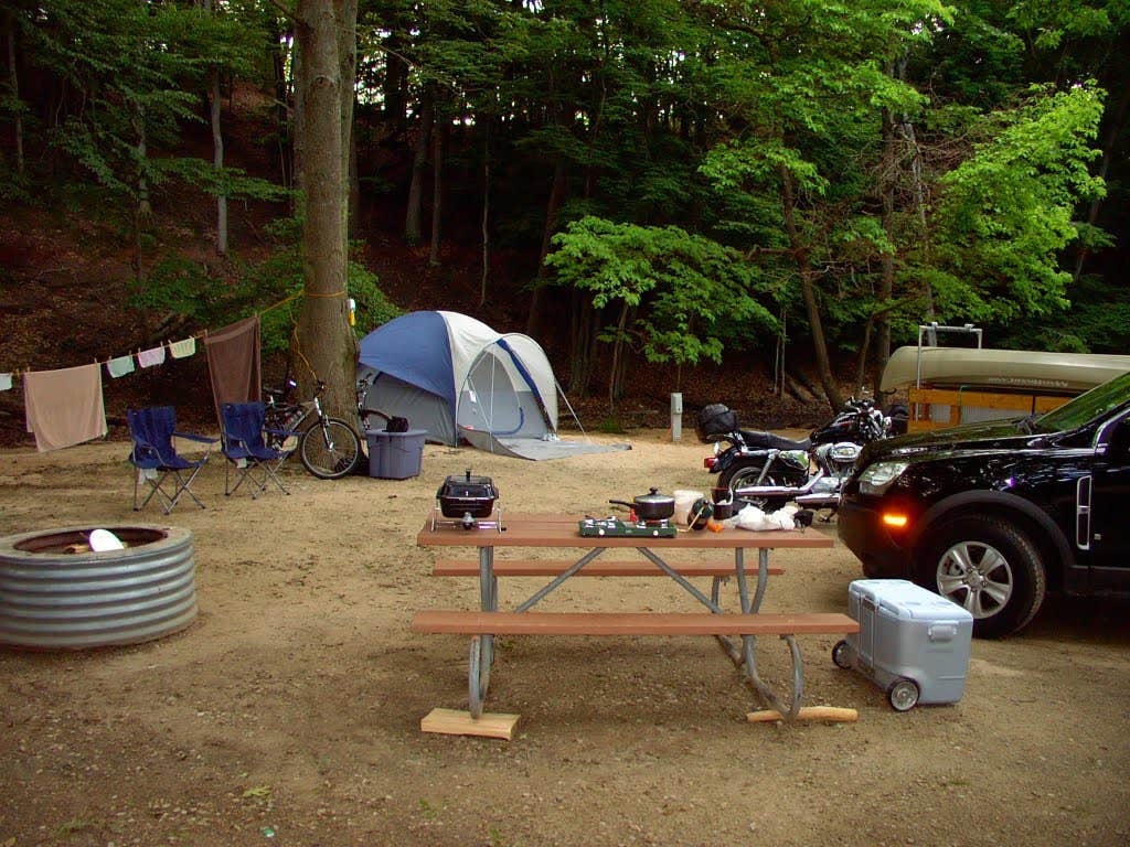 Kristin Y.'s photo at Cedar Campground — Ludington State Park near Manistee, MI