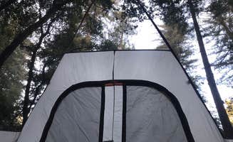 Azizah T.'s photo of tent camping at Huckleberry Campground CLOSED FOR FIRES near San Carlos, CA