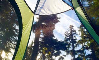 Bridget H.'s photo of tent camping at Cloud Cap Saddle near Wishram, WA
