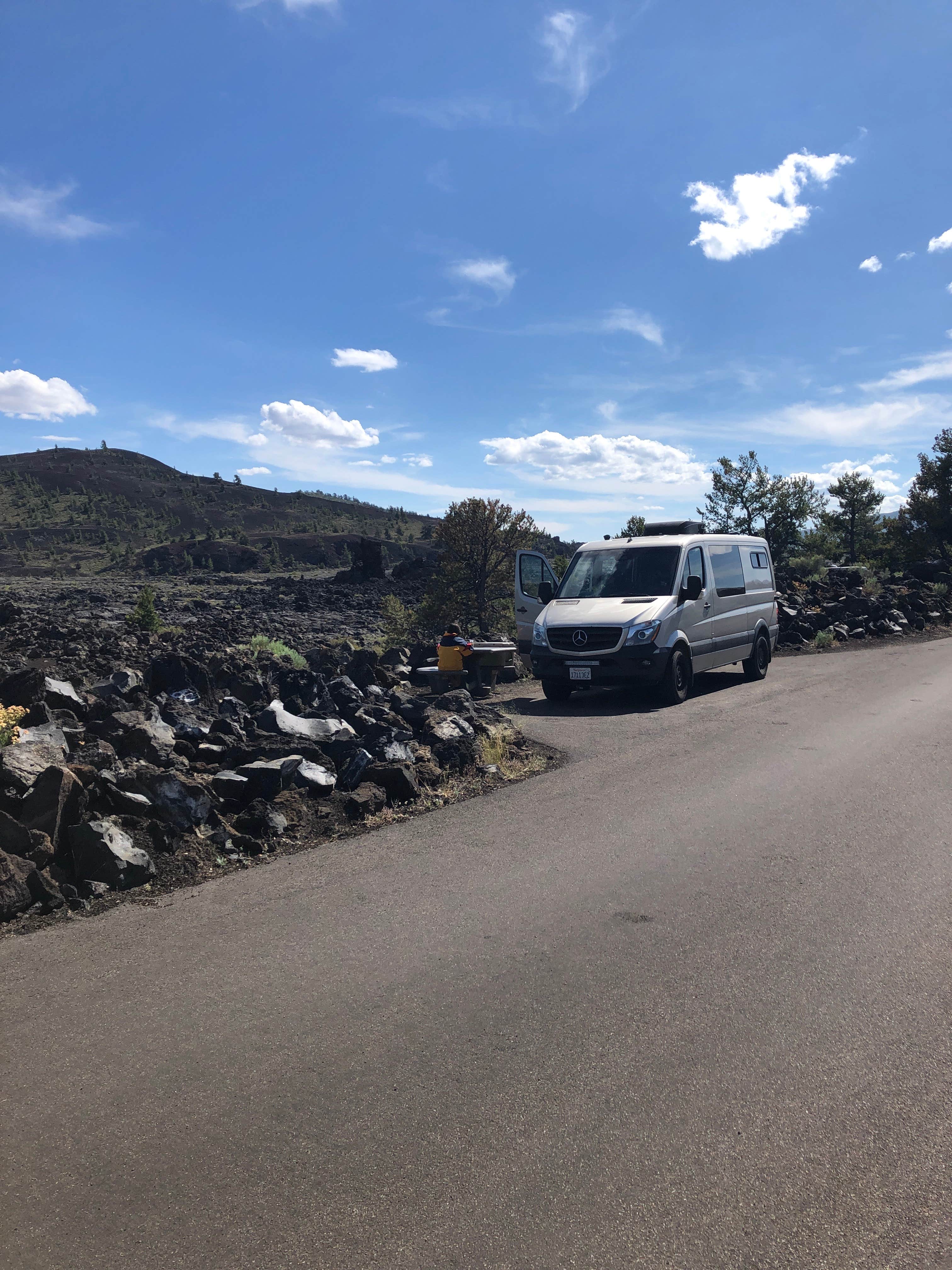 Vania Z.'s photo of rv camping at Lava Flow Campground — Craters of the Moon National Monument near Arco, ID