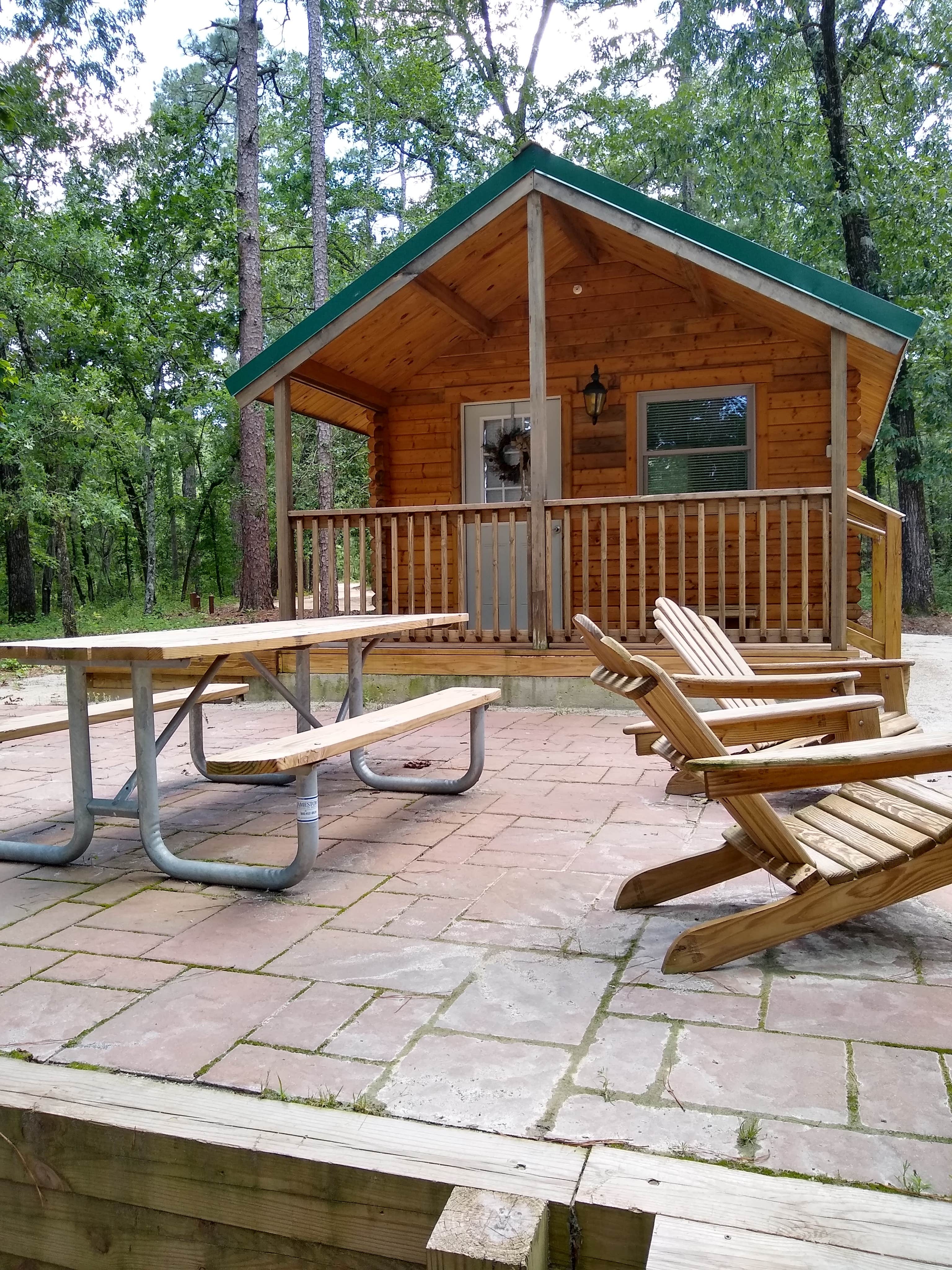 Courtney B.'s photo of a cabin at Little Pee Dee State Park Campground near Hope Mills, NC