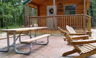 Courtney B.'s photo of glamping accommodations at Little Pee Dee State Park Campground near Cherry Grove Beach, SC