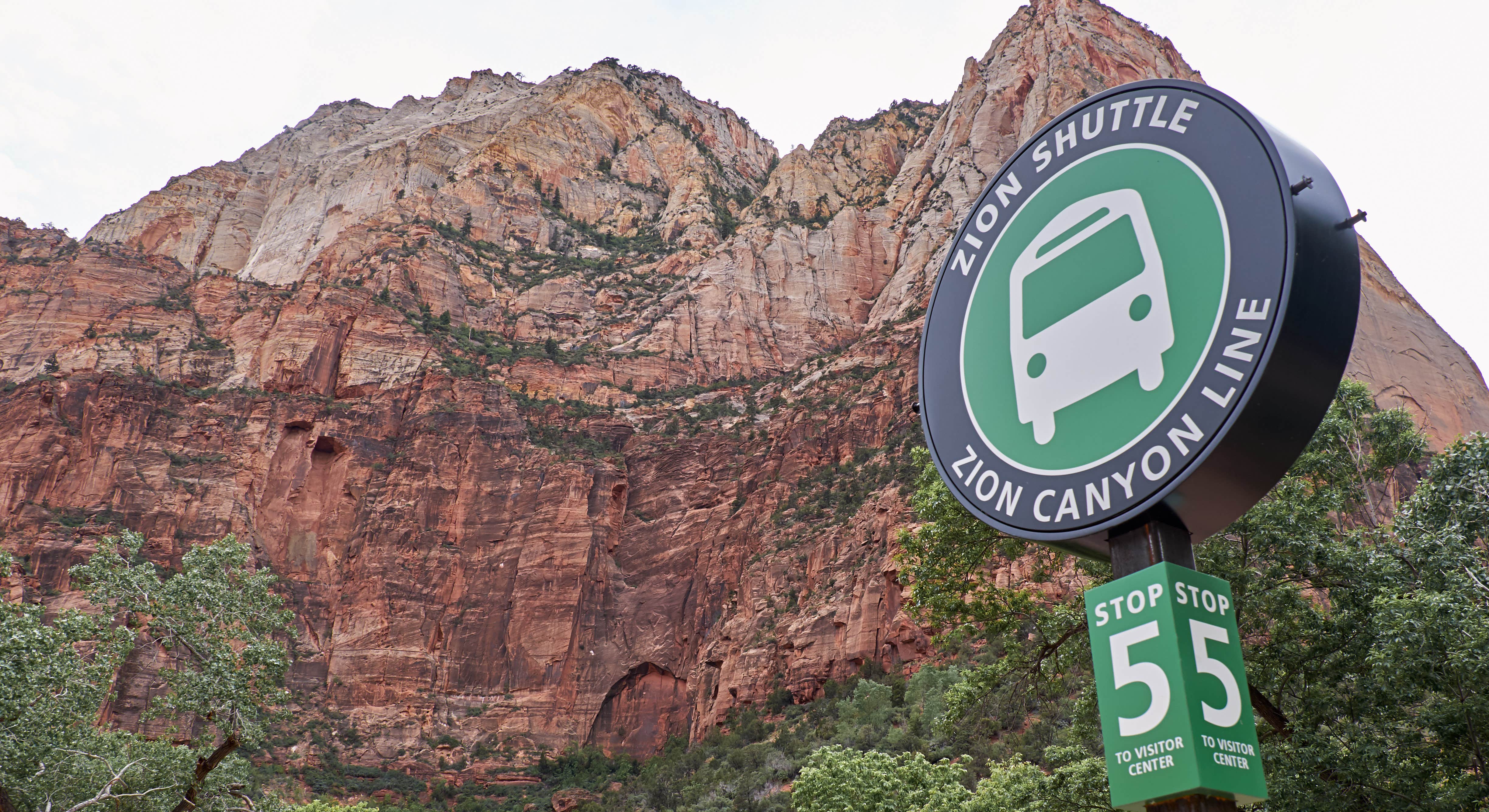 Zion National Park Watchman Campground Shuttle