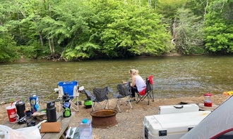 Camping near Maple Camp Bald: Toe River Campground, Micaville, North Carolina