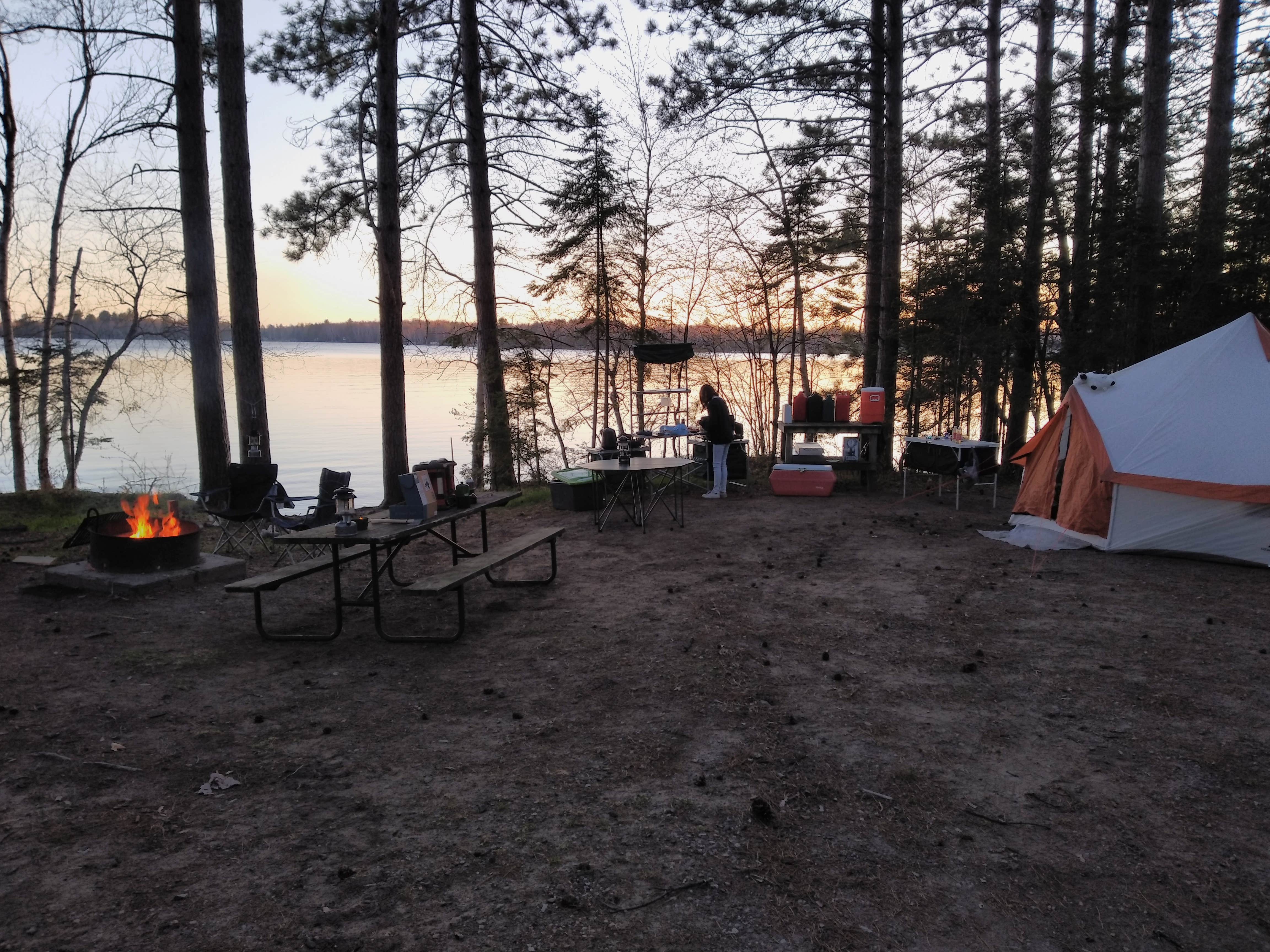 Camper-submitted photo at Solberg Lake County Park near Chequamegon-Nicolet NF