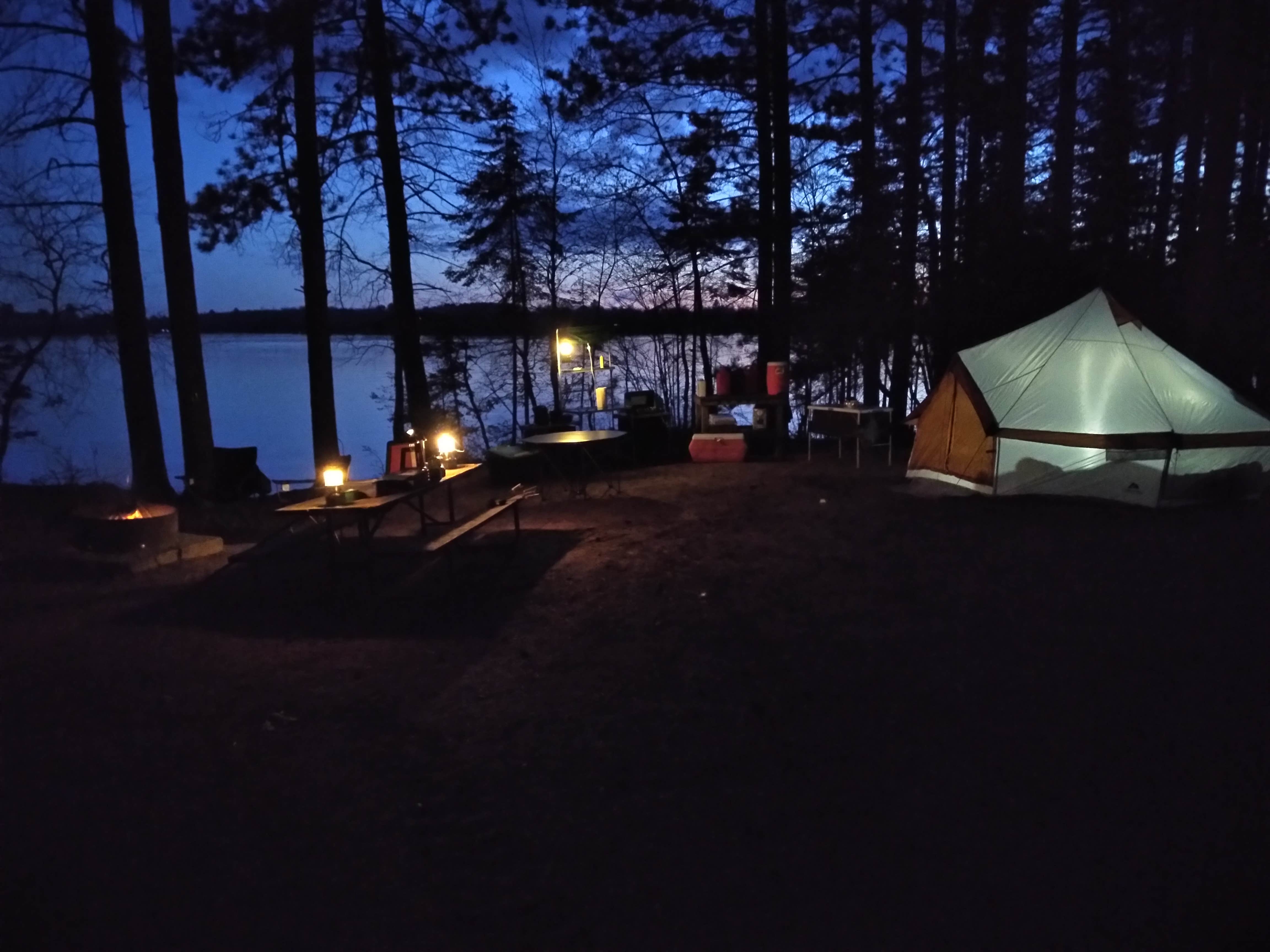 Camper-submitted photo at Solberg Lake County Park near Chequamegon-Nicolet NF