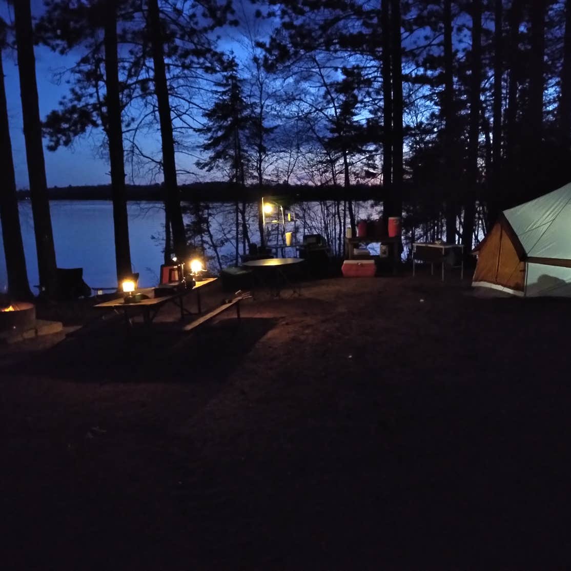 Solberg Lake County Park Camping Phillips, WI