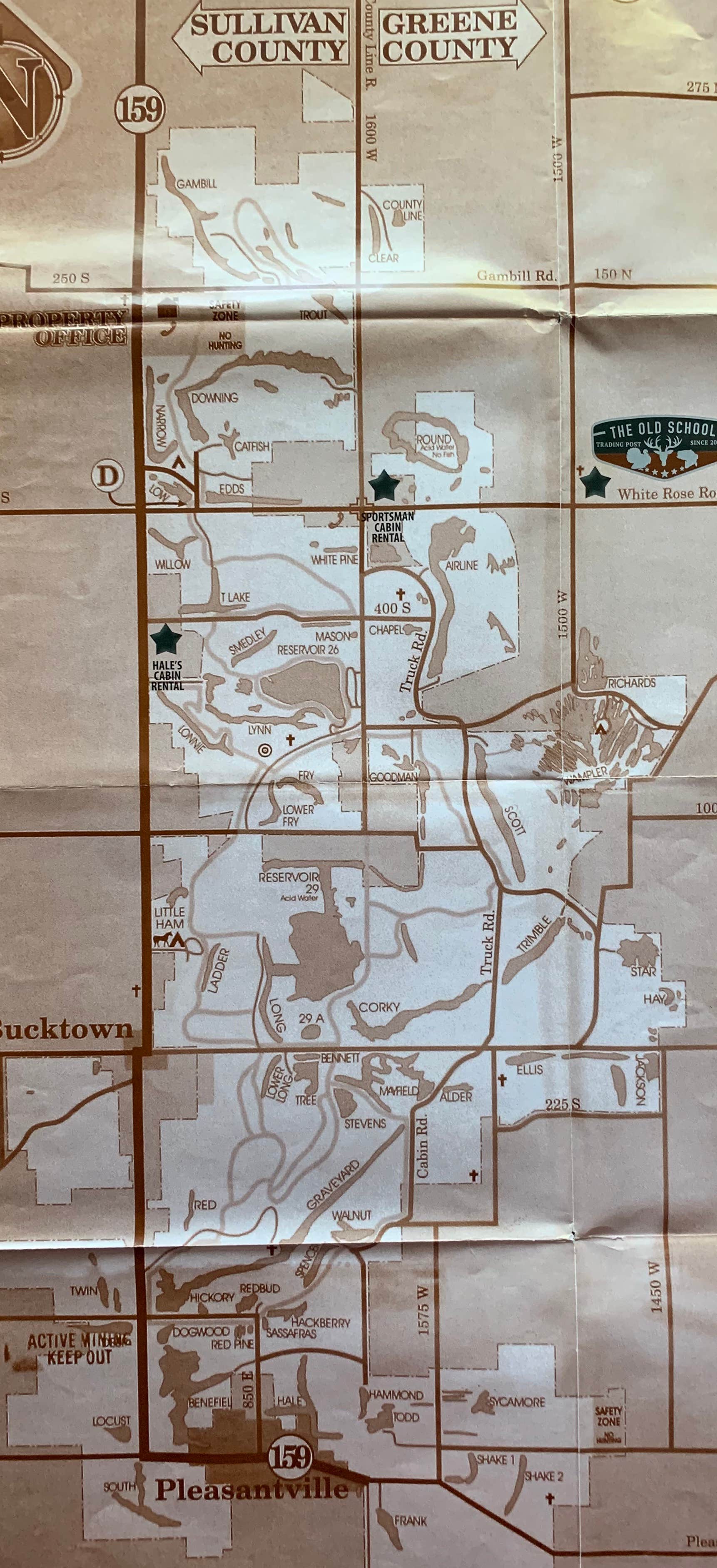 Greene Sullivan State Forest Map The Best Dispersed Camping Near Verne, Indiana