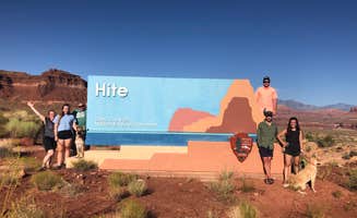 Erin T.'s photo of camping with pets at White Canyon Primitive Campground — Glen Canyon National Recreation Area near Glen Canyon National Recreation Area