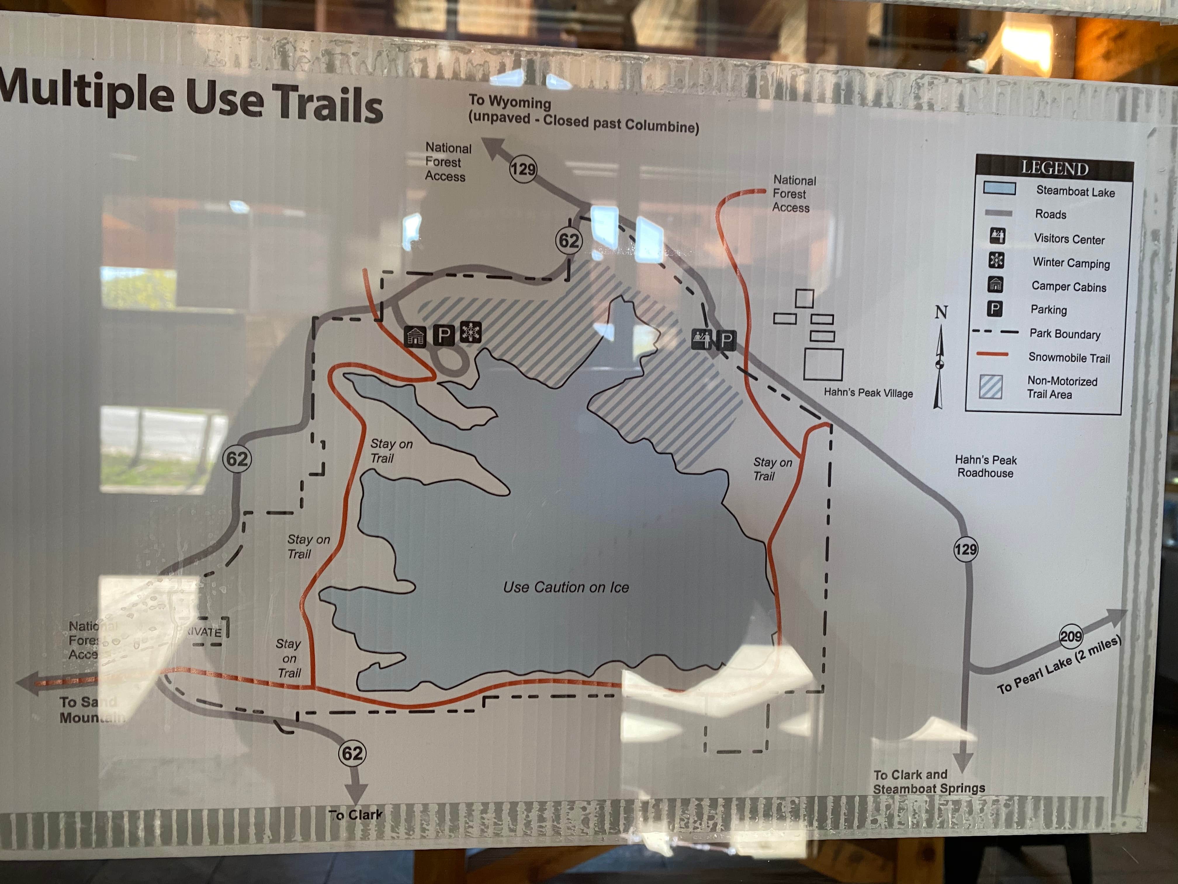 Camper-submitted photo at Sunrise Vista Campground — Steamboat Lake State Park near Slater, CO