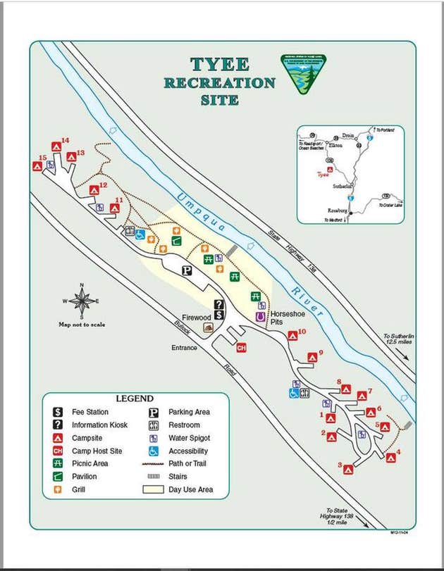 Tyee Campground (Umpqua River) The Dyrt
