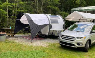 Nick W.'s photo at Tumbling Waters Campground and Trout Pond in North Carolina