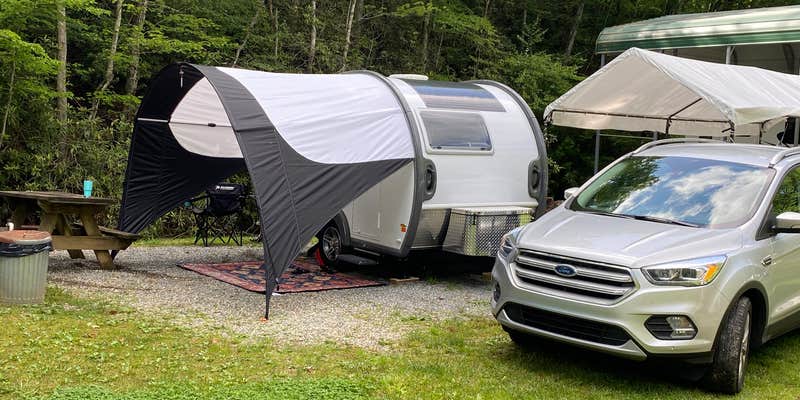 Camper submitted image from Tumbling Waters Campground and Trout Pond