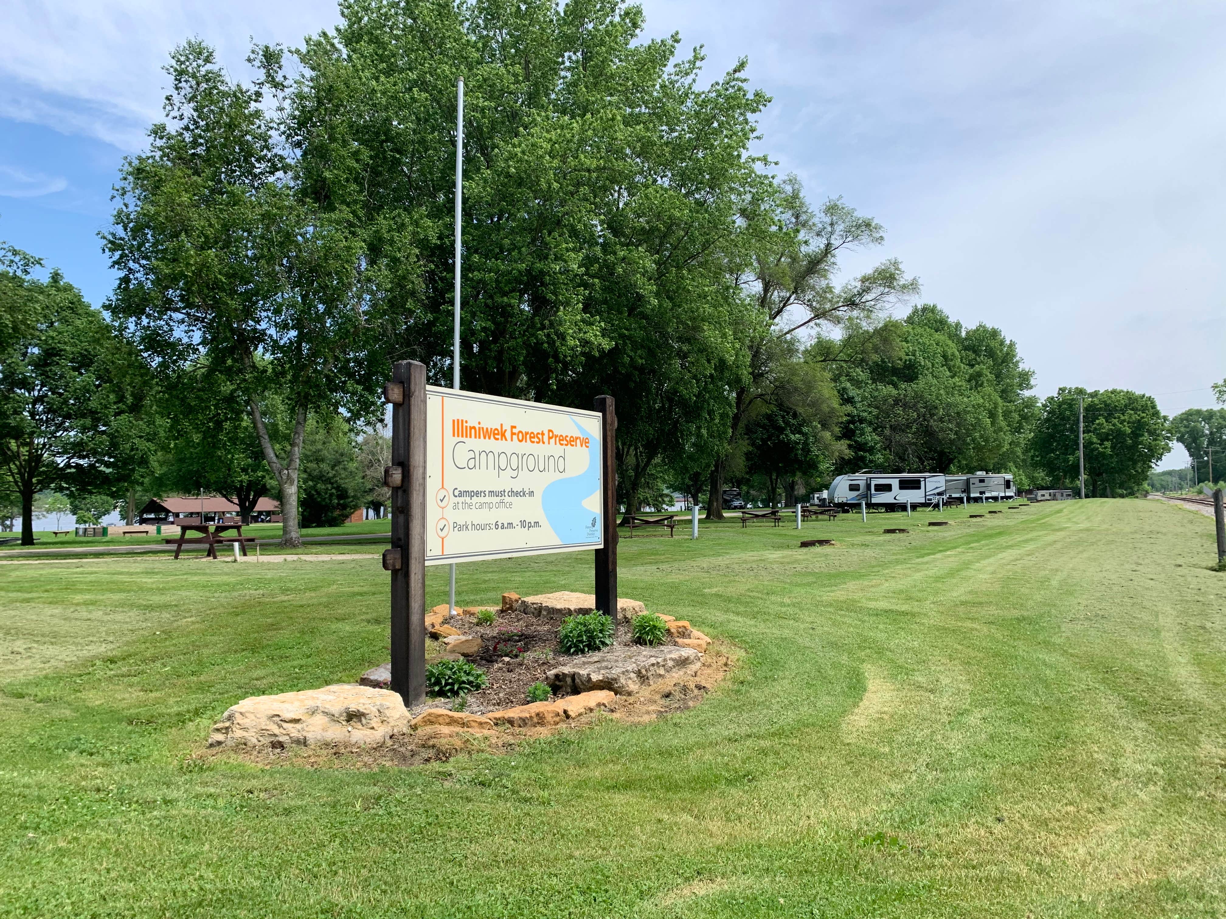 Camper-submitted photo at Illiniwek Campground near Davenport, IA