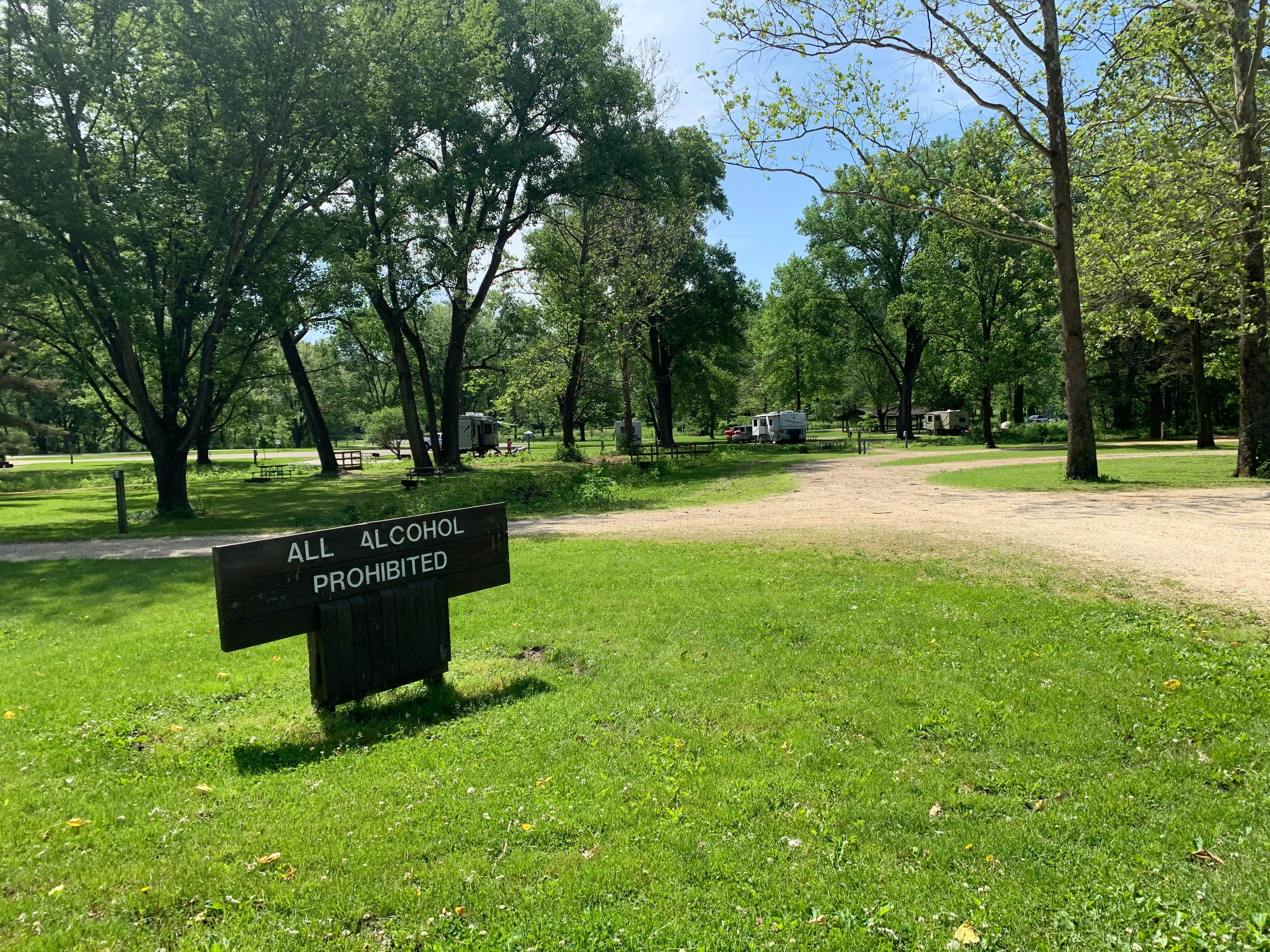 Camper-submitted photo at Mississippi Palisades State Park Campground near Savanna, IL