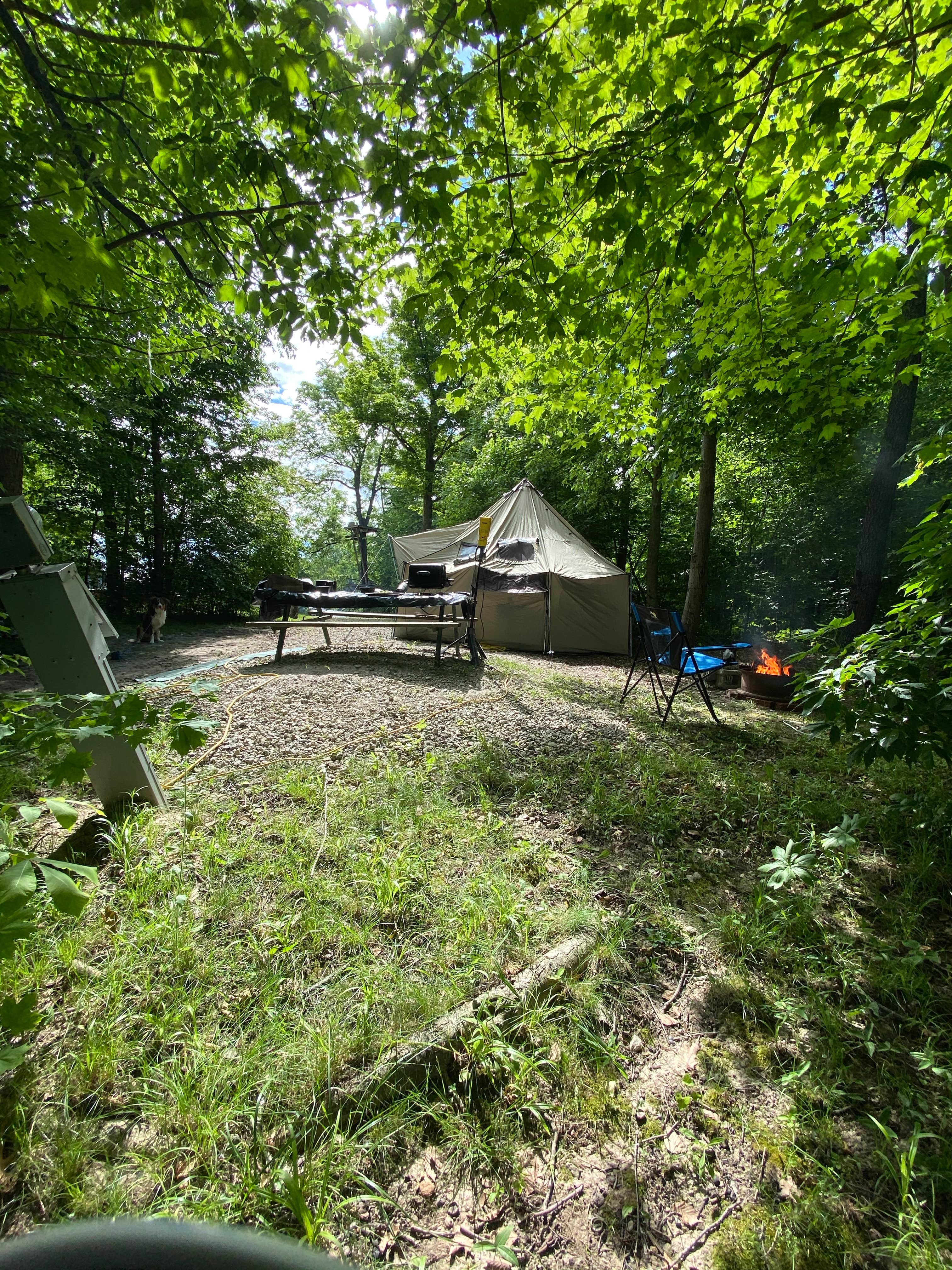 Camper-submitted photo at Camp Timber Lake near Columbia City, IN