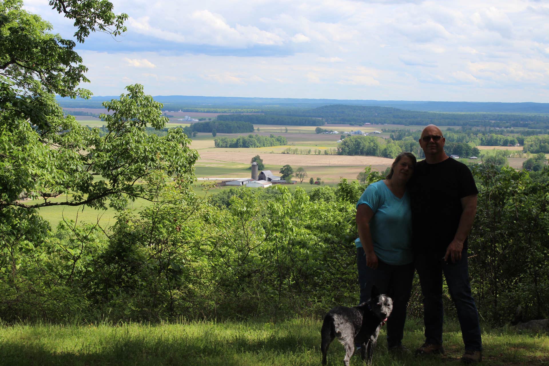 Ron H.'s photo of camping with pets at Jackson Washington State Forest near Hoosier National Forest