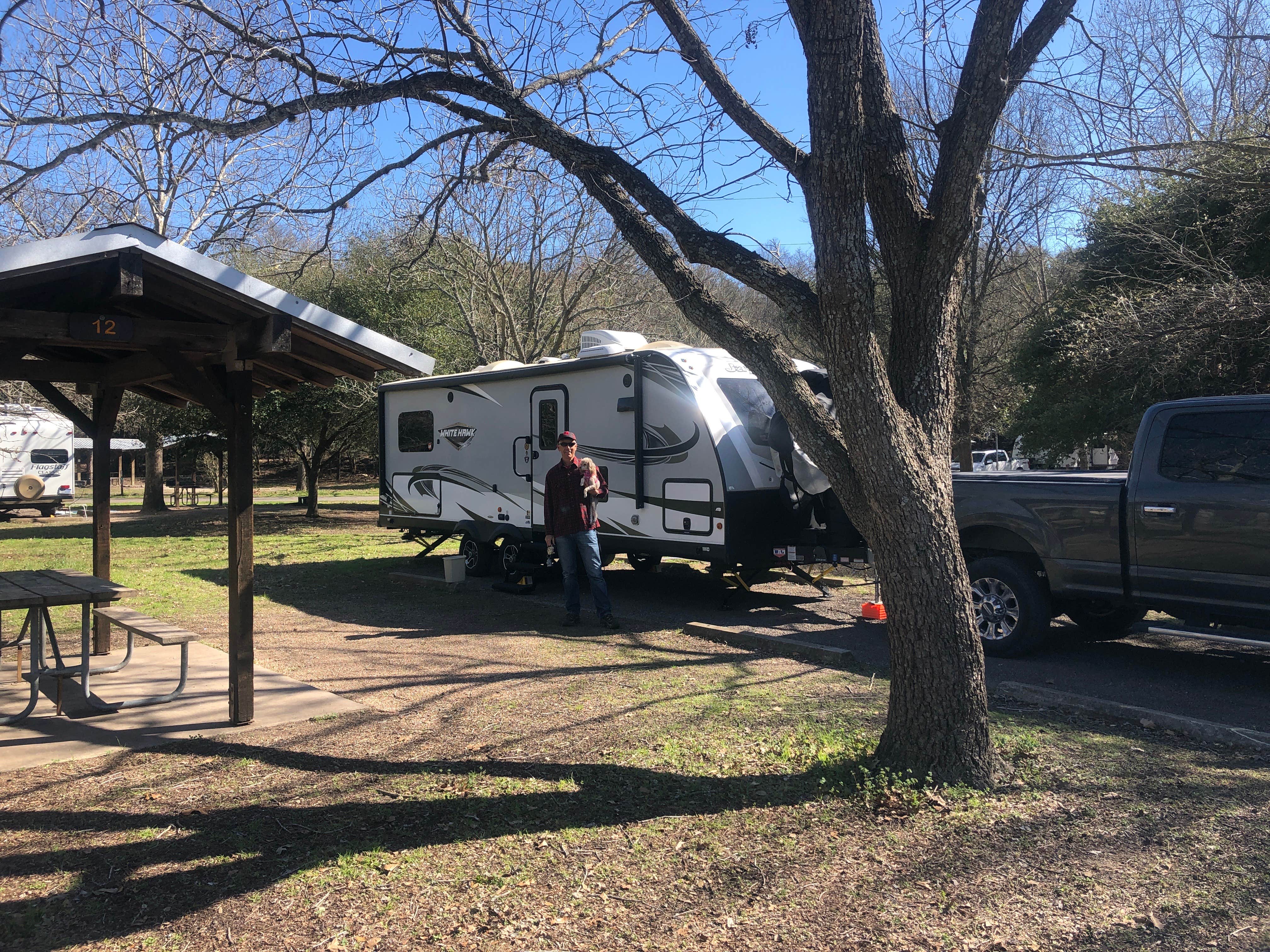 Marnie G.'s photo at Blanco State Park Campground near Kendalia, TX