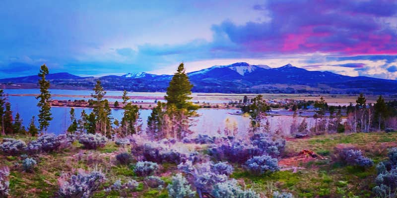 Camper submitted image from Sunrise Vista Campground — Steamboat Lake State Park