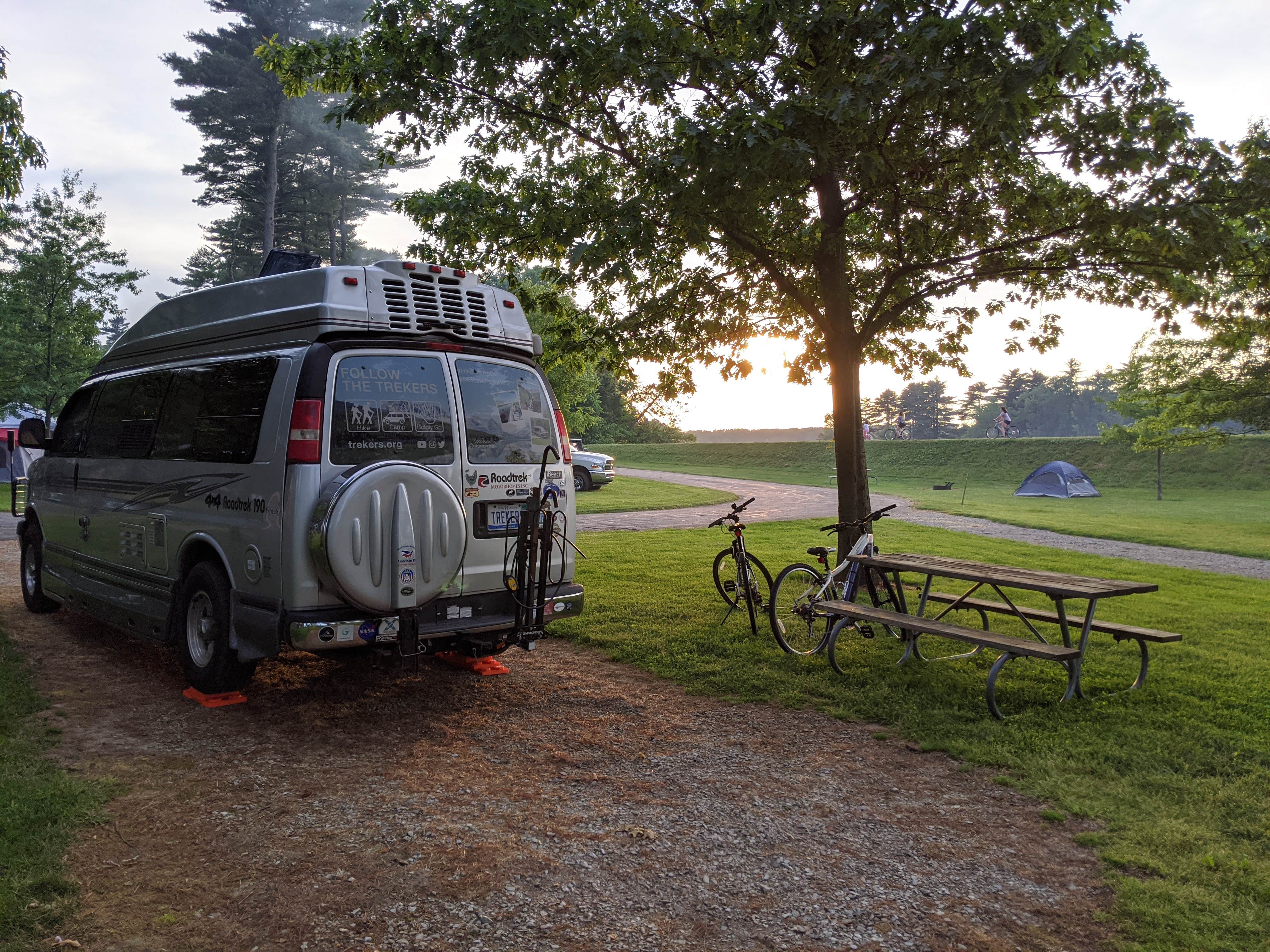 Camper submitted image from Harrison Lake State Park Campground - 4