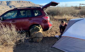 Tim W.'s photo of a dispersed camping area at Elephant mountain WMA near Marfa, TX