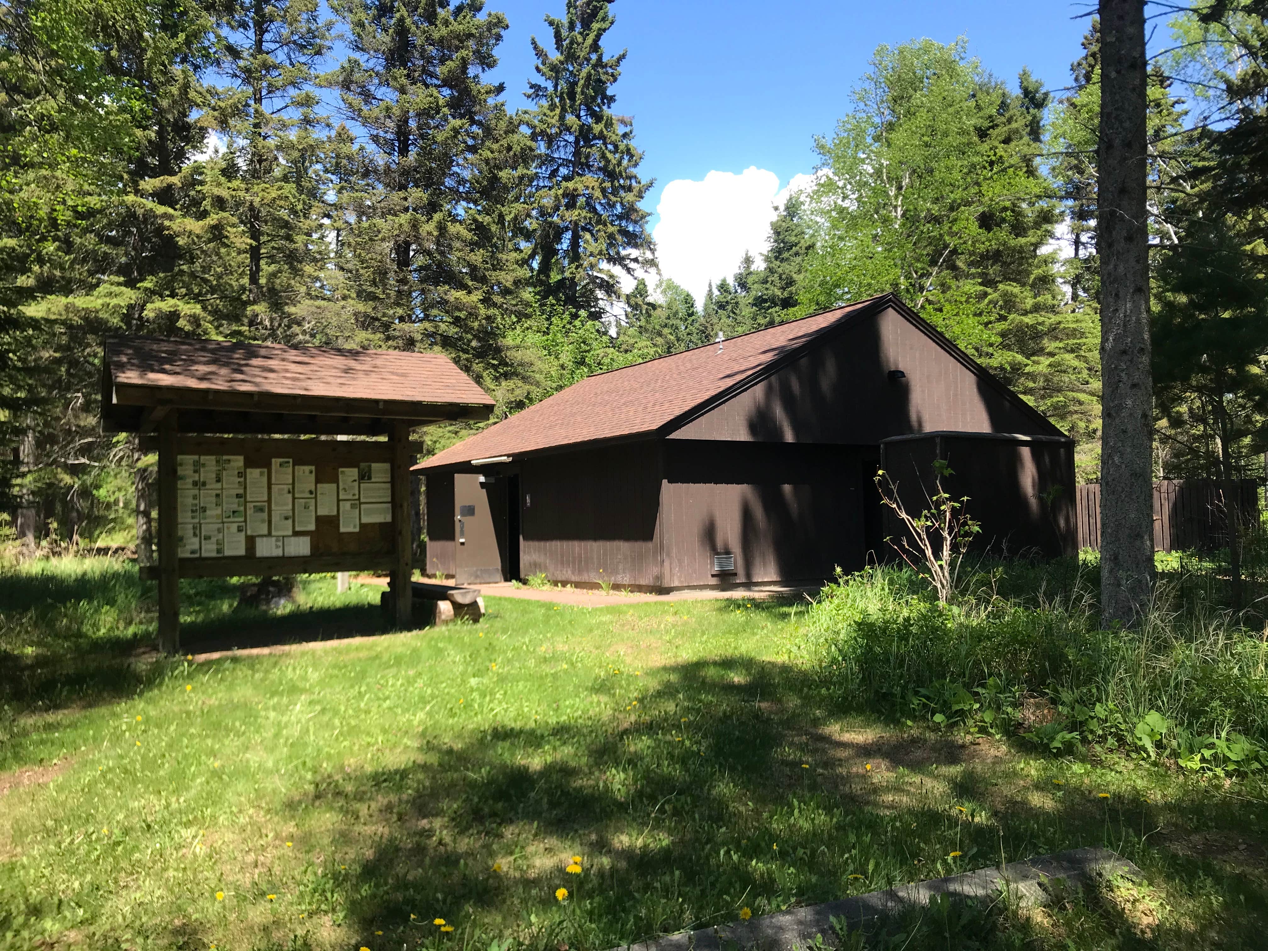 Krista T.'s photo of tent camping at Judge C. R. Magney State Park Campground near Lutsen, MN