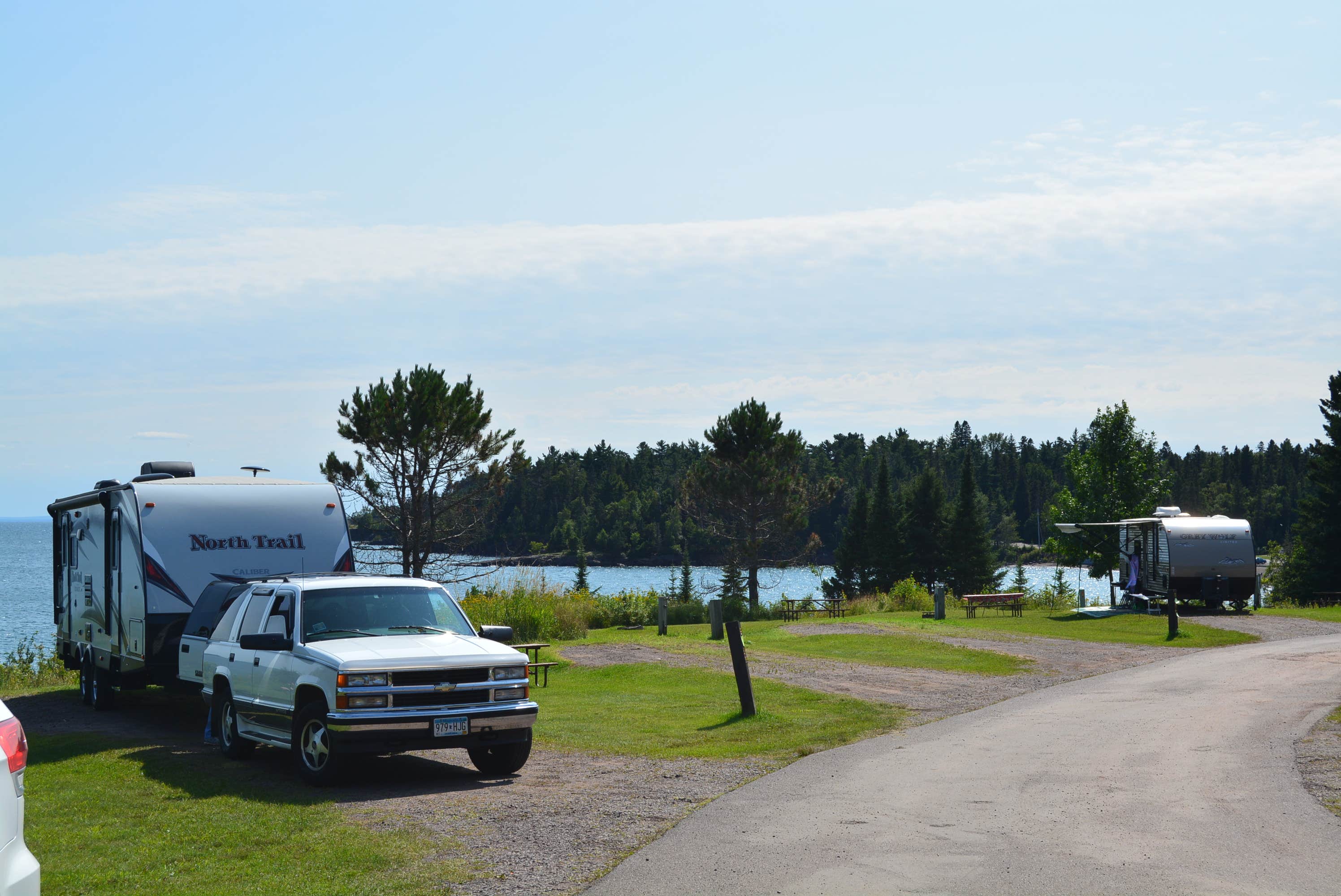 Nancy W.'s photo of rv camping at Burlington Bay Campground near Two Harbors, MN