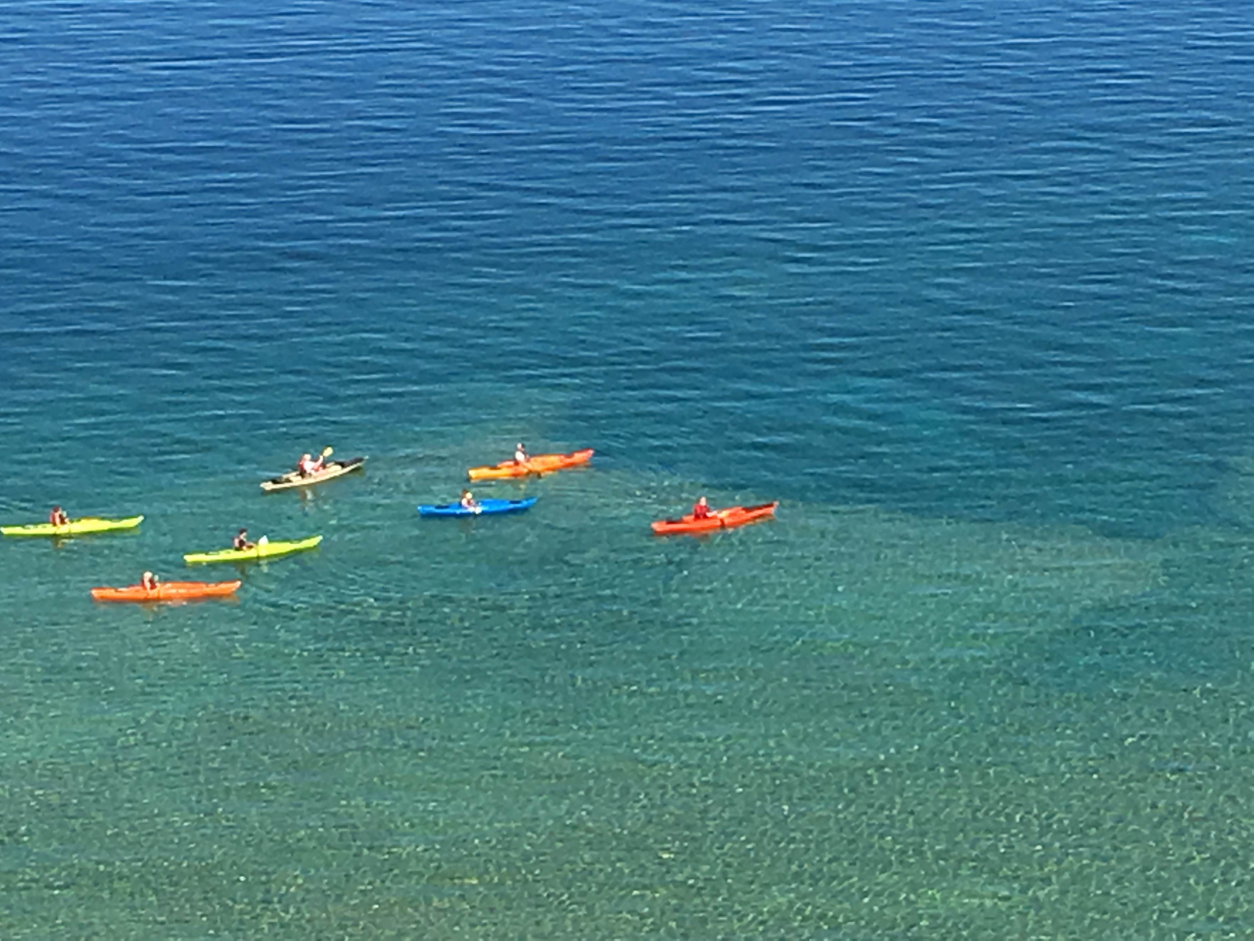 Camper-submitted photo at Castle Rock Lakefront Mackinac Trail Campground near St. Ignace, MI
