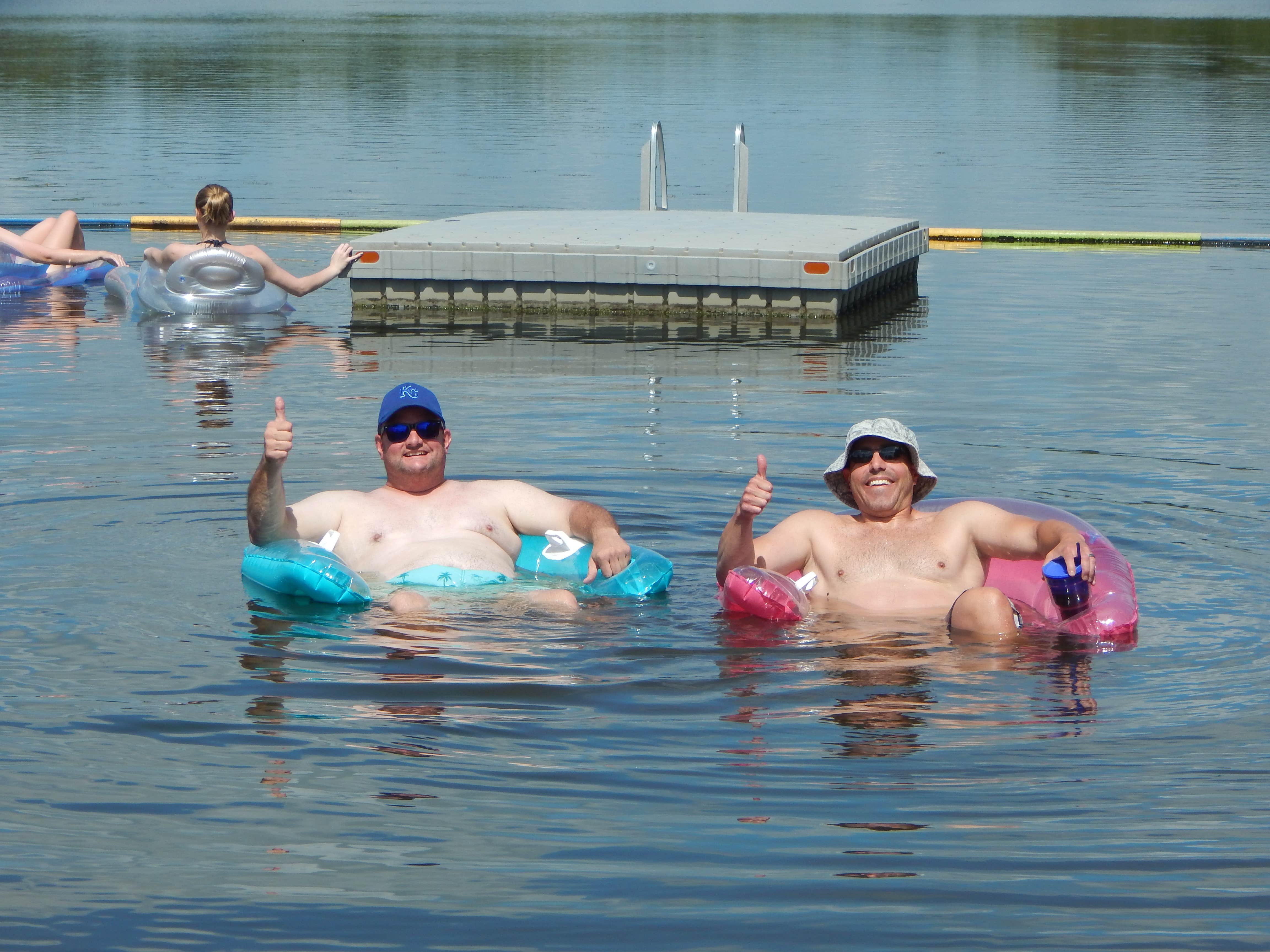 Camper-submitted photo at Lakeshore RV Resort and Campground near Oelwein, IA