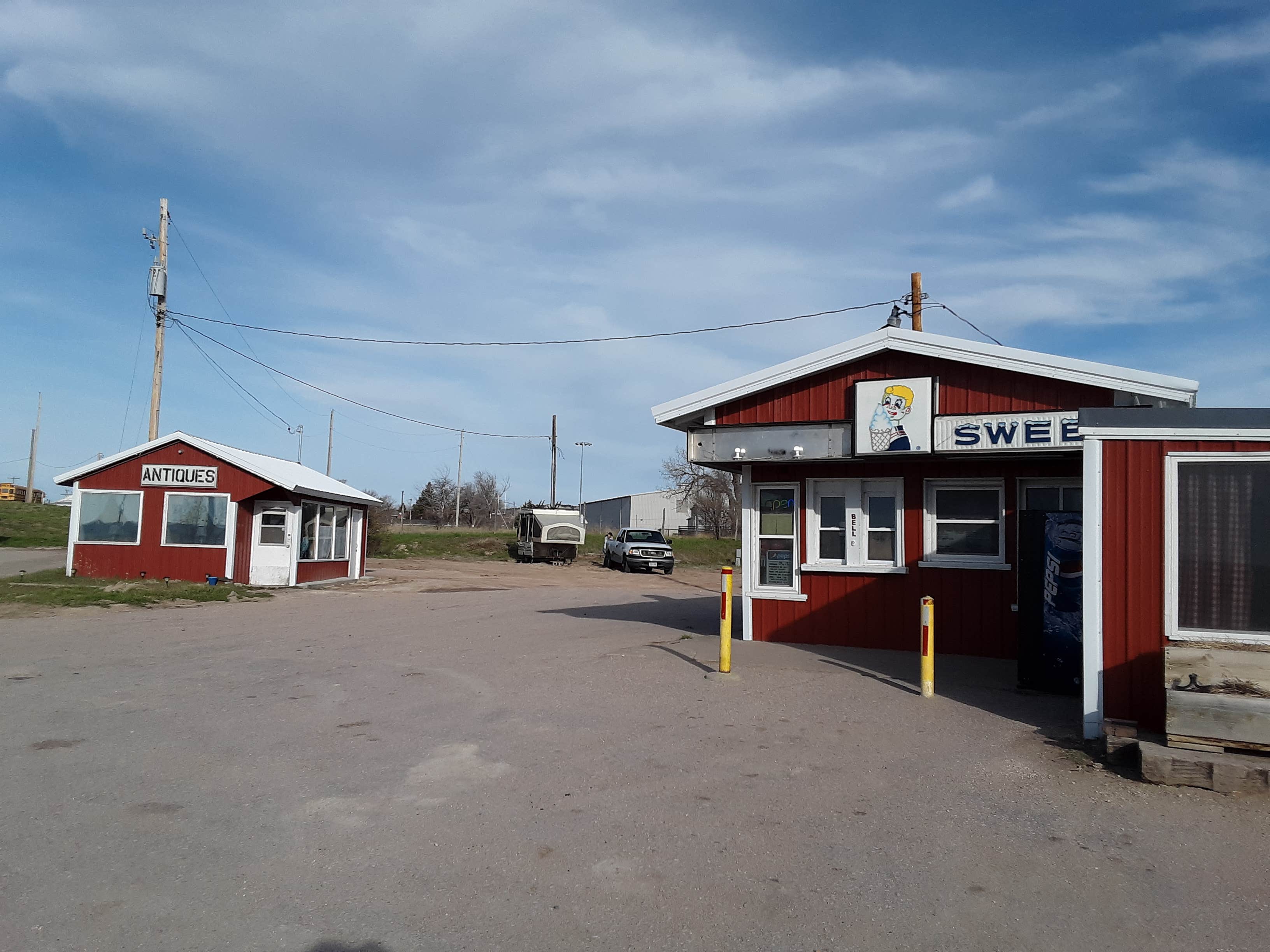 Camper-submitted photo at Q's Dairy Sweet near Crawford, NE