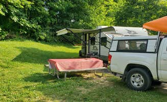 Larry M.'s photo of rv camping at Raccoon Creek State Park Campground near New Castle, PA