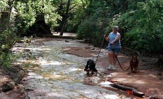 Joel R.'s photo of camping with pets at Providence Canyon State Park Campground near Americus, GA