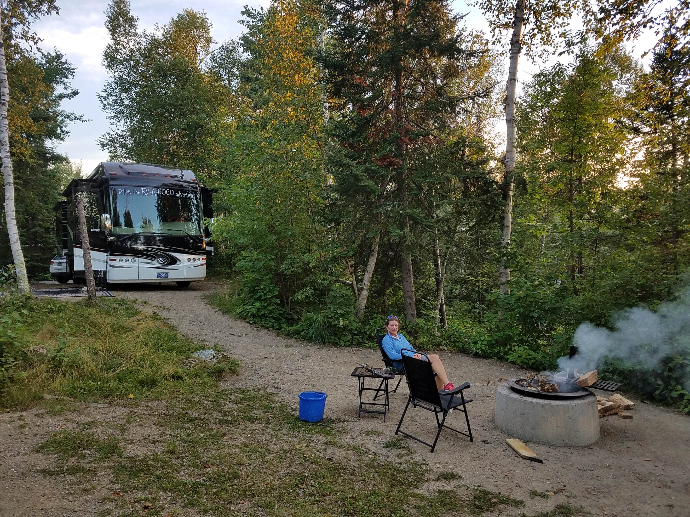 Nancy W.'s photo of rv camping at Superior National Forest Fall Lake Campground near Superior National Forest