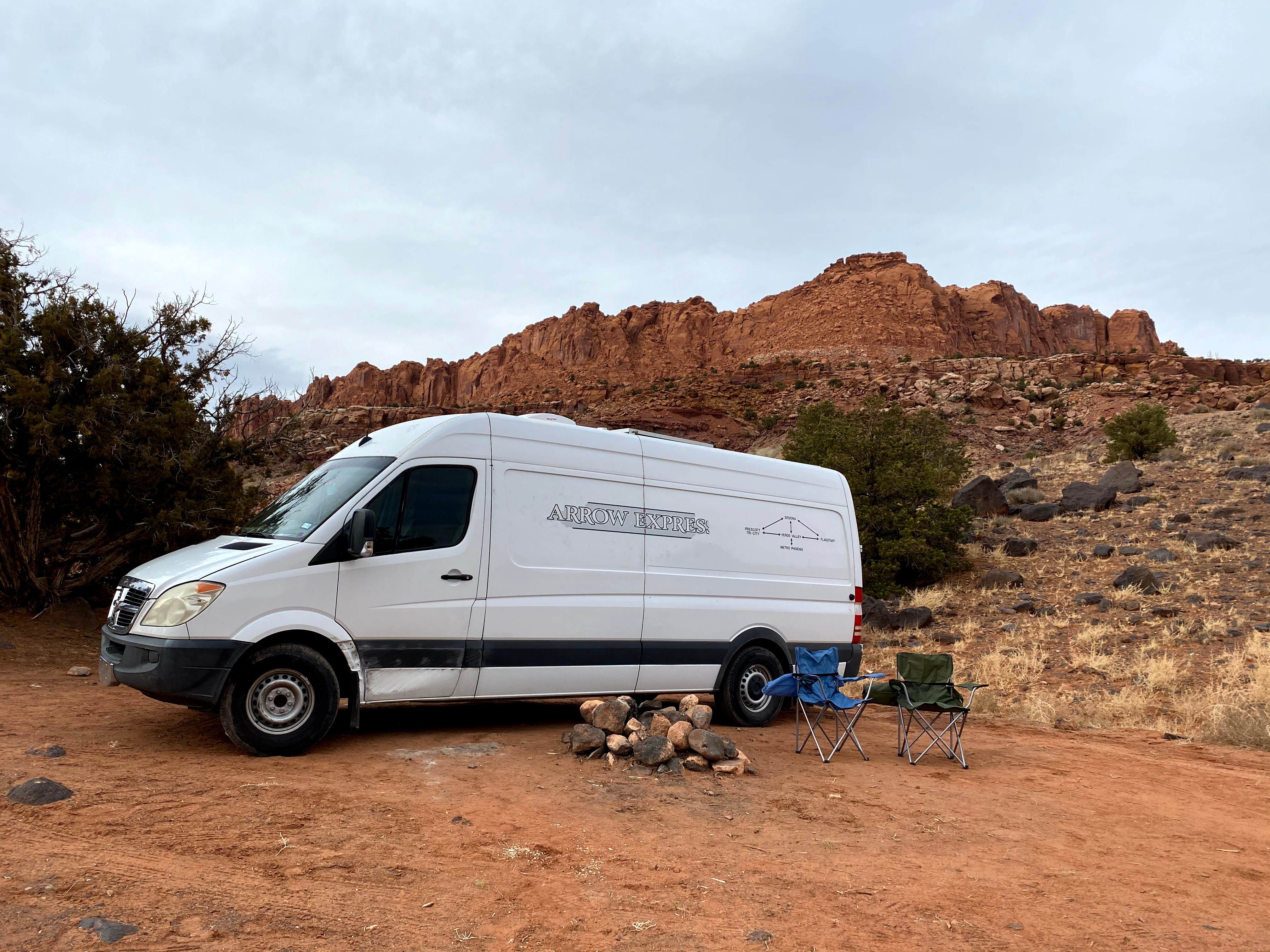 tiffany T.'s photo of rv camping at Capitol Reef National Park Dispersed Camping near Bicknell, UT