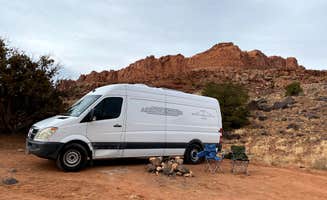 tiffany T.'s photo of rv camping at Capitol Reef National Park Dispersed Camping near Capitol Reef National Park