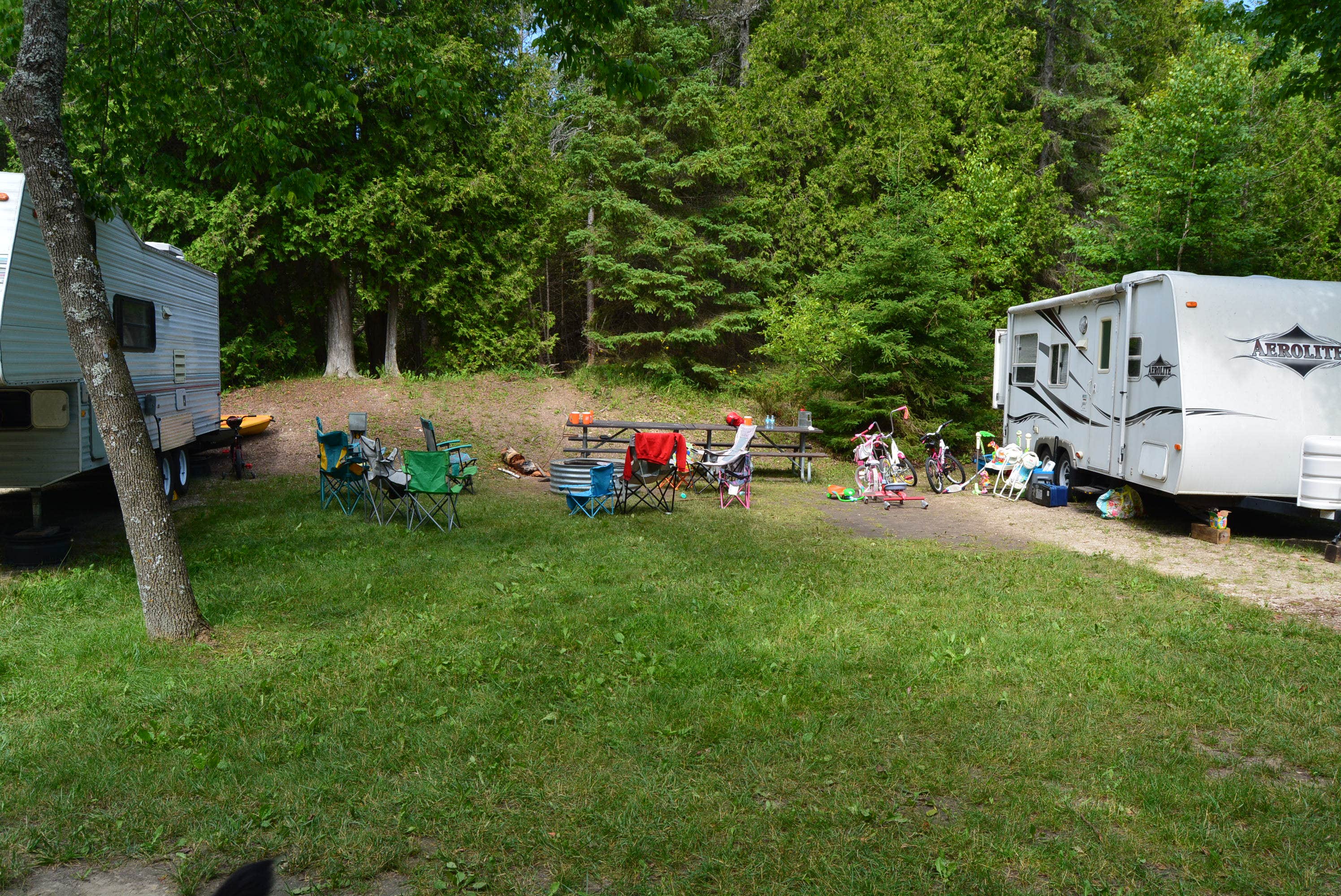 Camper submitted image from Straits State Park Campground - 4