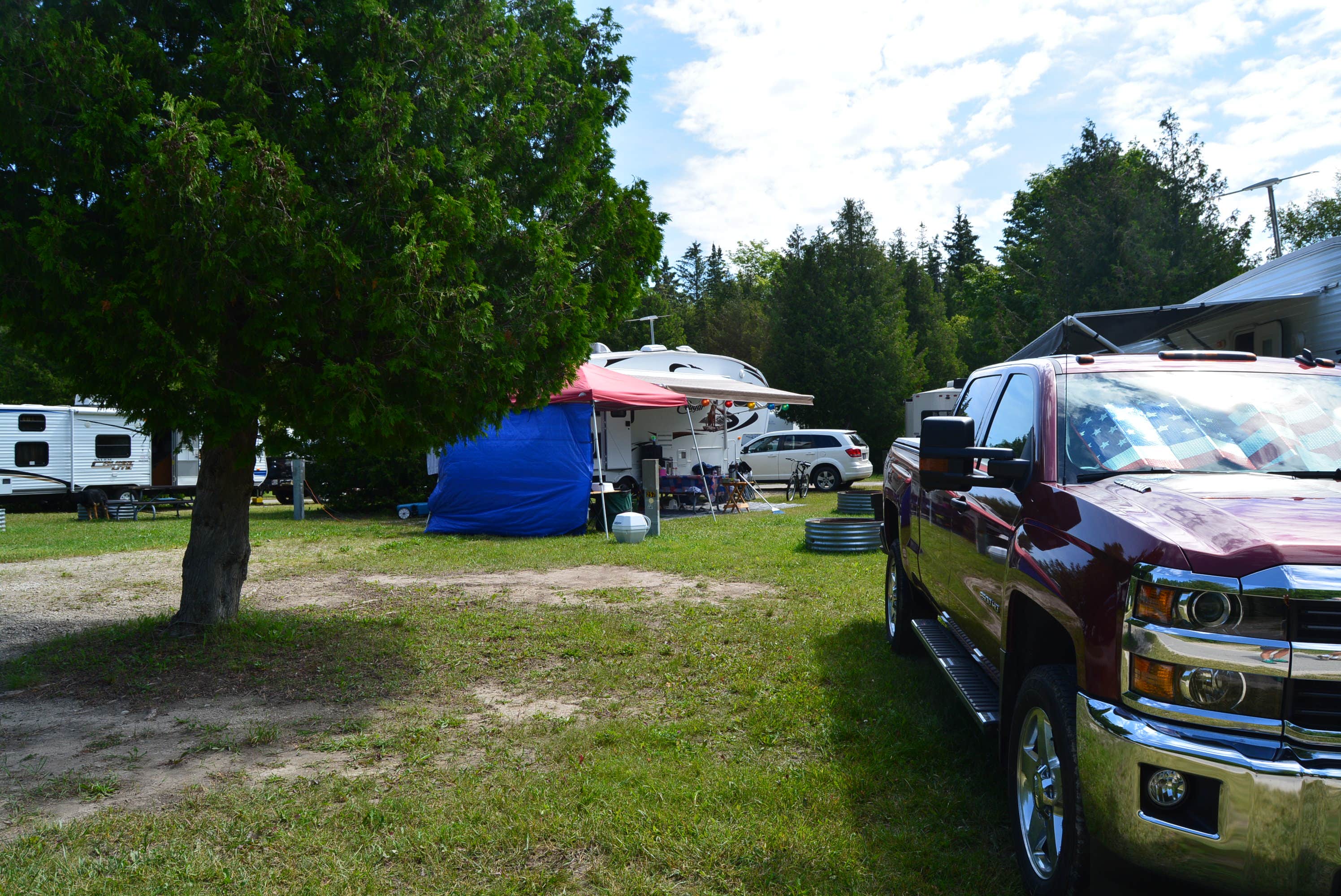 Nancy W.'s photo at Straits State Park Campground near St. Ignace, MI