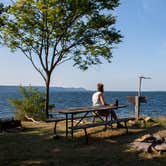Review photo of Burton Island State Park Campground by Tara S., October 18, 2017