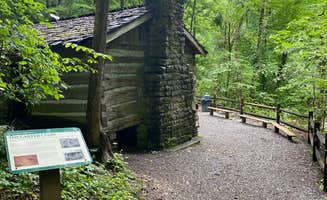 Rachael H.'s photo of glamping accommodations at Natural Tunnel State Park Campground near Ashcamp, KY