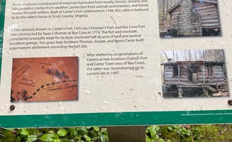 Rachael H.'s photo of camping with pets at Natural Tunnel State Park Campground near Wise, VA