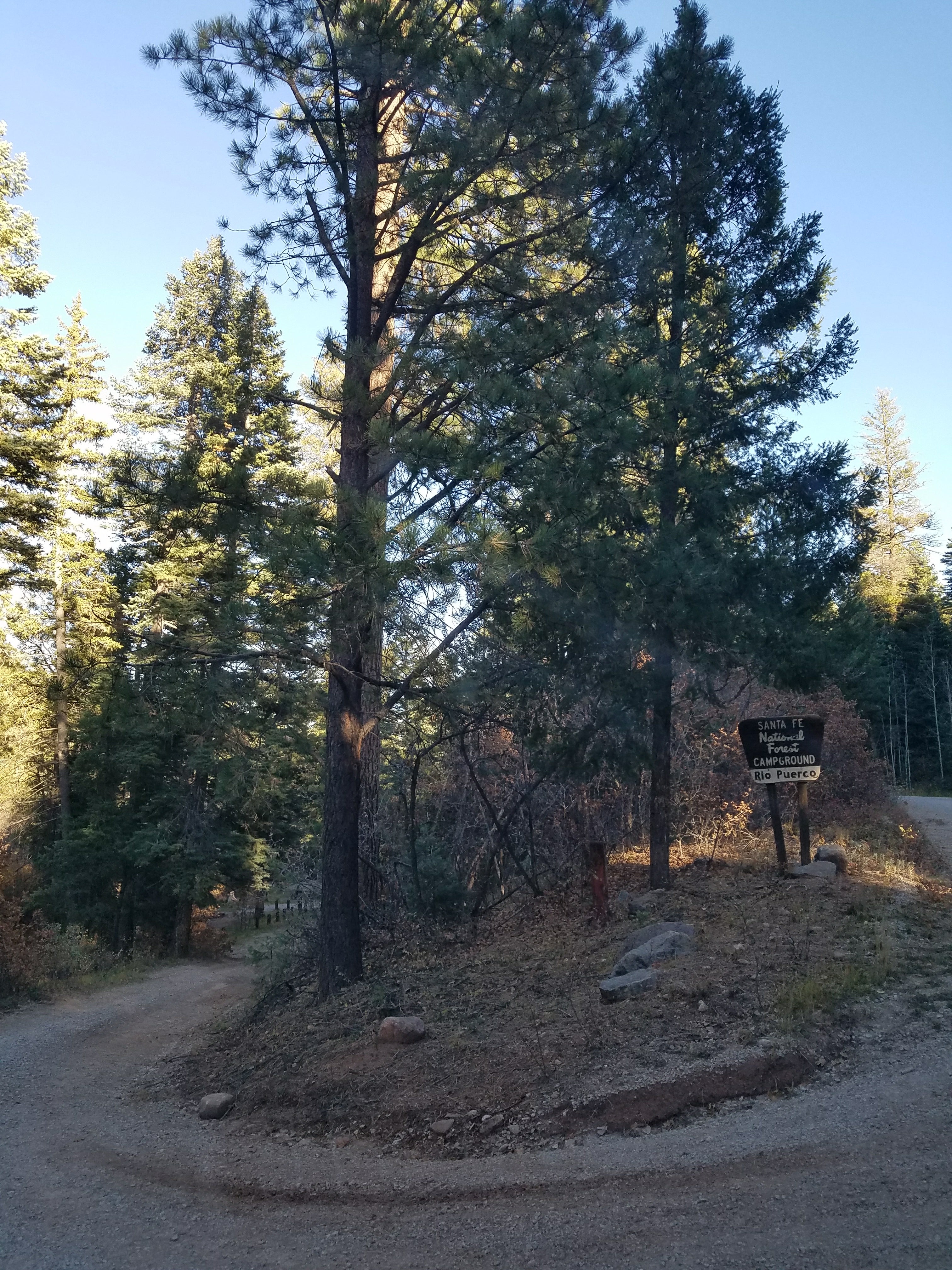 Entrance to the campground