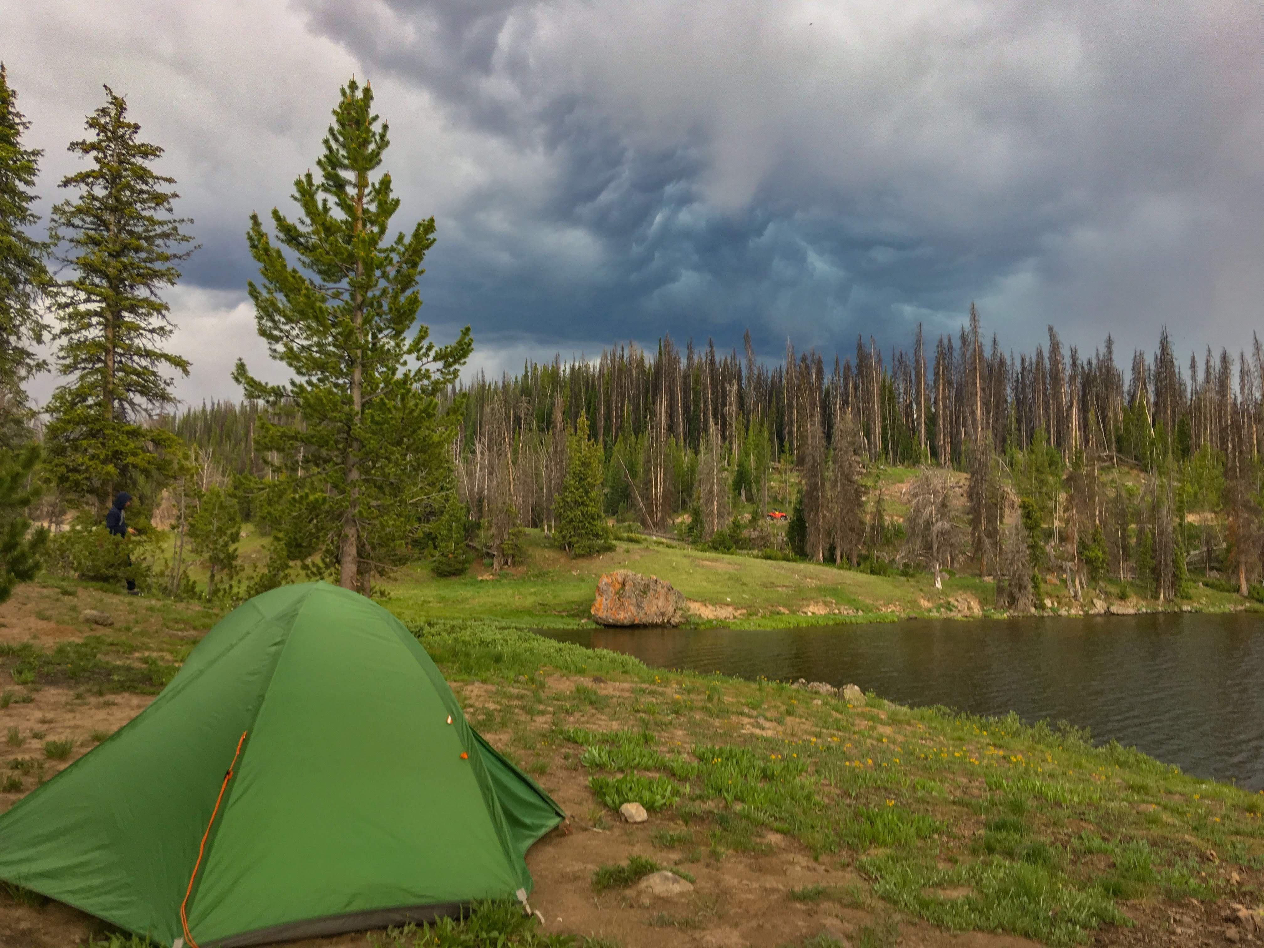 Camper submitted image from Pinnacles Campground - Brooks Lake - 3